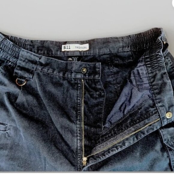 5.11 Tactical Taclite Pro Pants Men's Black Durable Rugged Pockets Size 34x30 - Picture 5 of 10